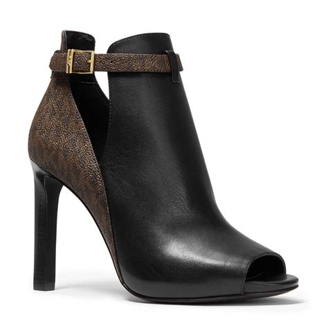 michael kors open toe booties|michael kors open toe sandals.